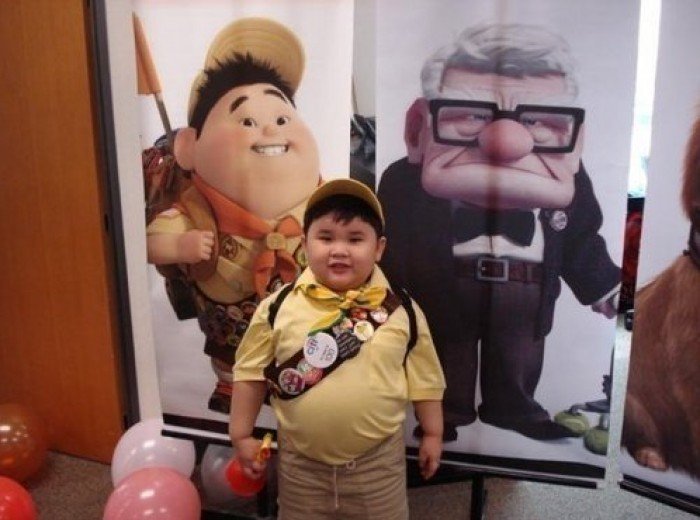Real Life Cartoon Boy